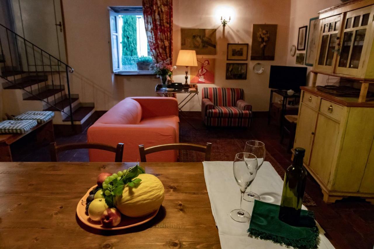Вілла La Casa Rosa Vitiano Екстер'єр фото
